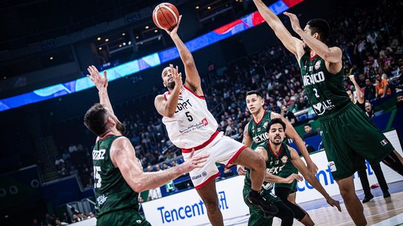 Basketbols, Pasaules kauss. Ēģipte - Meksika - 1