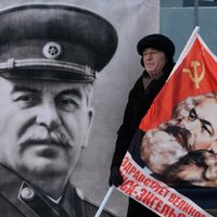 В Псковской области установлен бюст Иосифа Сталина