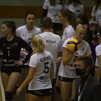 RVS/LU un Daugavpils volejbolistes uzvar Baltijas līgas pirmajās spēlēs