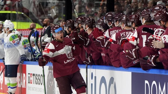 Hokejs, pasaules čempionāts 2023: Latvija - Slovēnija - 19