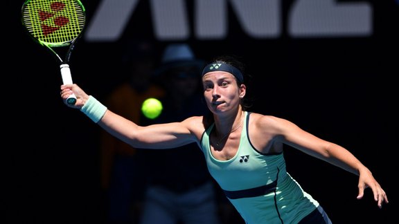 Teniss, Australian open: Anastasija Sevastova - Marija Šarapova - 7