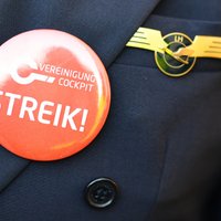 Pilotu streiks 'Lufthansa' izmaksājis 100 miljonus eiro
