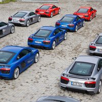 Nedēļas nogalē Rīgā notiks sportisko superauto 'Audi R8' parāde