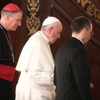 Foto: Pāvests Francisks seniorus aicina nepadoties un nezaudēt cerību