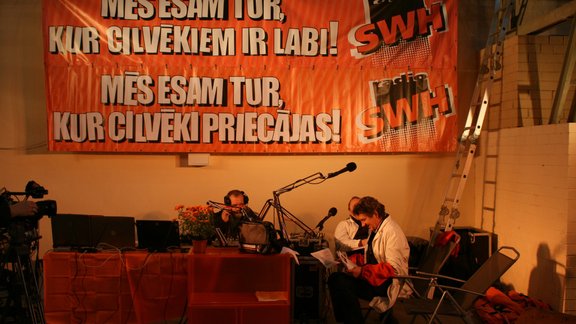 Radio SWH tiešraide no Centrāltirgus - 1