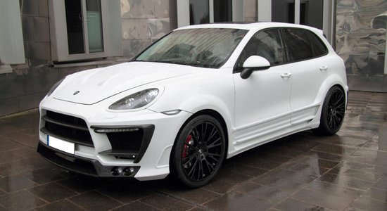 'Porsche Cayenne' apvidnieks 'baltā sapņa' versijā