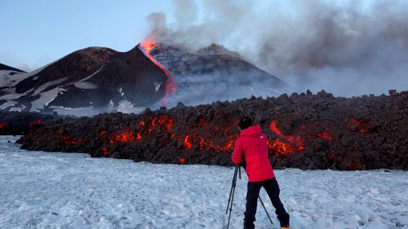 Vulkāna etna izvirdums - 2