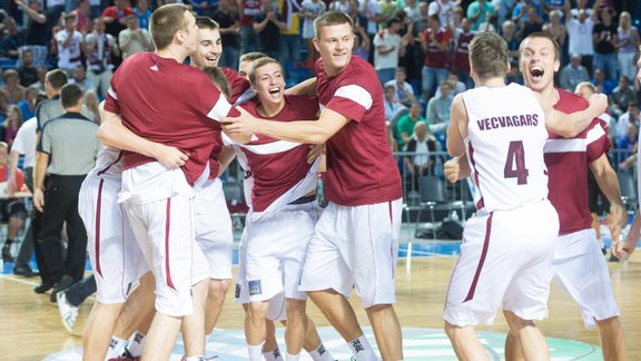 Eiropas U-20 basketbola čempionāts: Latvija - Spānija - 9