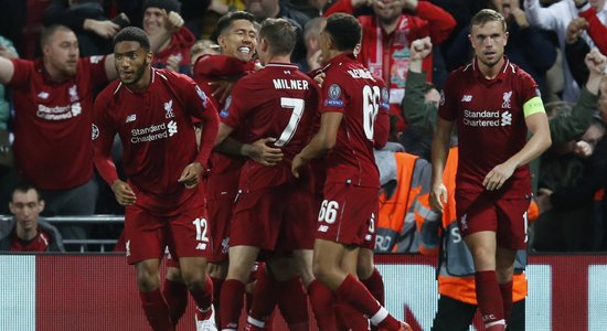 'Liverpool' fantastiskā Čempionu līgas mačā izrauj uzvaru pār PSG