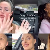 Доска позора: В Instagram "наказывают" латвийских водителей, снимающих видео за рулем