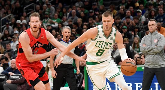 'Porziņģis var labāk' – latvietis un 'Celtics' stiprina pozīcijas NBA virsotnē