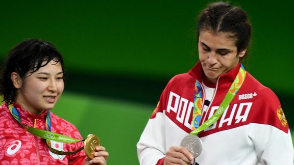 silver Natalya Vorobyova (Russia); gold Sara Dosho (Japan)