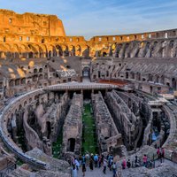 Pirmo reizi vēsturē apmeklētāju apskatei atvērti Romas Kolizeja pazemes līmeņi