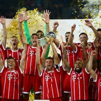 Minhenes 'Bayern' sesto gadu pēc kārtas kļūst par Vācijas bundeslīgas čempioniem