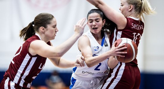 Latvijas U-18 basketbolistes Eiropas čempionātā otrajā spēlē uzvar Izraēlu