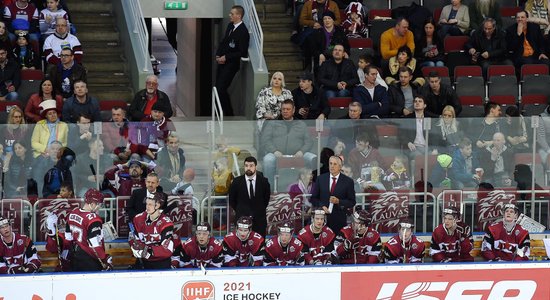 Latvijas hokeja izlases otrajā mačā pret Krieviju debitēs Golovkovs un Gricinskis