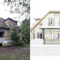 Foto: Koka māja Igaunijā, kas piedzīvojusi pasakainas pārvērtības