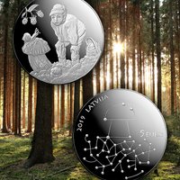 Latvijas Banka izlaiž kolekcijas monētu 'Meža veltes'