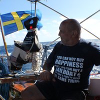 Подарок на 70 лет: латвийский пенсионер в одиночку переплыл Атлантический океан