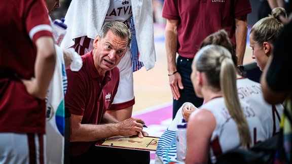 Eiropas čempionāts basketbolā sievietēm: Latvija - Spānija, basketbols, Latvijas sieviešu basketbola izlase