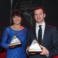 Martins Dukurs un Anastasija Grigorjeva otro gadu pēc kārtas atzīti par Latvijas labākajiem sportistiem