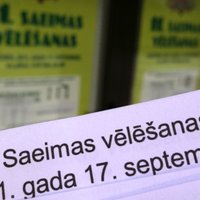 Iedzīvotāji uzskata, ka Saeimas ārkārtas vēlēšanas Latvijas politisko vidi nav mainījušas