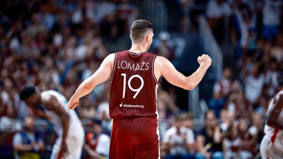 Basketbols, olimpiskā kvalifikācija: Latvija - Kamerūna