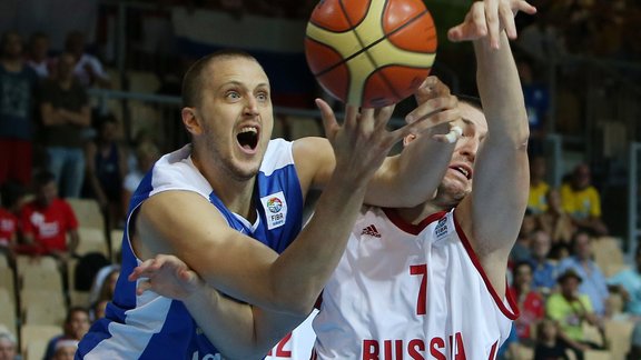 EČ basketbolā: Krievija - Zviedrija