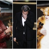 Billijas Eilišas 'Yesterday' un Fīniksa asaras. 'Oskara' ceremonijas spilgtākie mirkļi
