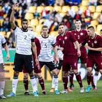 Latvijas U-21 futbola izlase Eiropas čempionāta kvalifikācijas mačā zaudē Vācijai