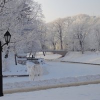 Aculiecinieka foto: Sniegotā Rīga pirms septiņiem gadiem
