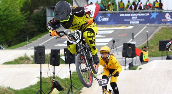 BMX braucēja Pētersone Pasaules kausa posmā nepārvar ceturtdaļfinālu