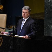 Ukraina cer uz progresu ANO miera uzturētāju izvietošanā Donbasā, pauž Porošenko