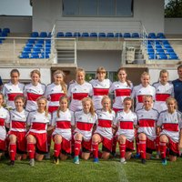 Latvijas U-19 un U-17 futbolistes paliek otrās Baltijas kausā
