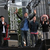 ФОТО: Концерт Prāta vētra в Вентспилсе собрал 12 тысяч зрителей