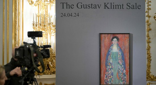 Vīnē atrasta Gustava Klimta glezna, kas 100 gadu uzskatīta par pazudušu