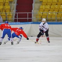 Хоккеисты Латвии в матче с монголами подрались и забили 11 голов