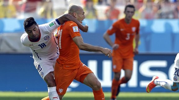 Arjen Robben (Holland - Chile)