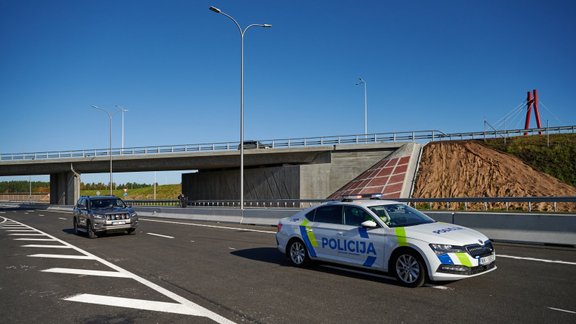 Ķekavas apvedceļš Valsts policija ceļu