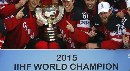 Pēdējais šā čempionāta IIHF nenopietnais rangs: Kanāda dabūja, ko gribēja. Pilns 'džekpots'