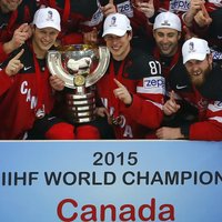 Pēdējais šā čempionāta IIHF nenopietnais rangs: Kanāda dabūja, ko gribēja. Pilns 'džekpots'