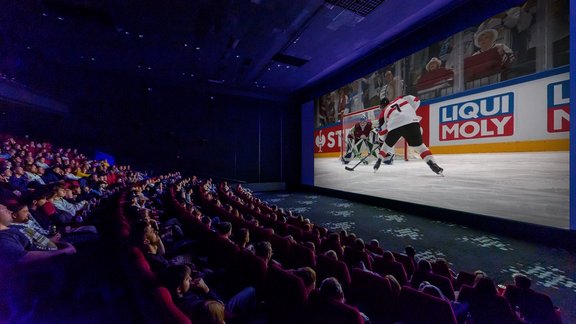 Hokejs uz lielā ekrāna, Forum Cinemas