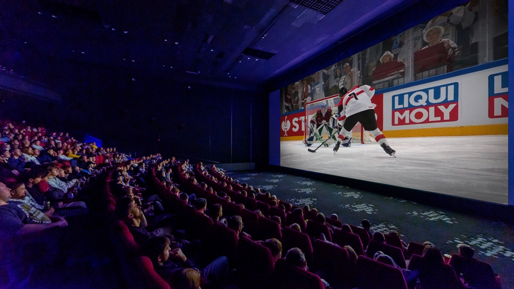 Forum Cinemas aicina baudīt hokeju un Eirovīziju uz lielā ekrāna