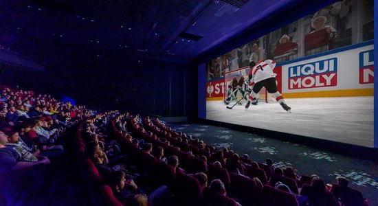 'Forum Cinemas' aicina baudīt hokeju un Eirovīziju uz lielā ekrāna