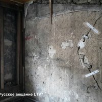 LTV7: журналистам показали наружную стену Рижского цирка изнутри