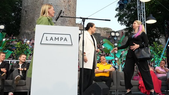 "Politiķu cepiens" sarunu festivālā "Lampa" 