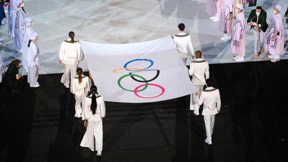 Tokijas olimpisko spēļu atklāšanas ceremonija