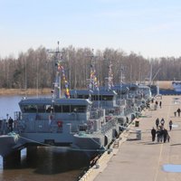 В Клайпеду прибыла группа кораблей НАТО