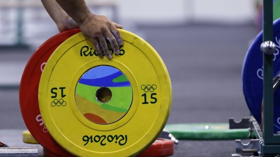 weightlifting competition Olympics-2016 in Rio