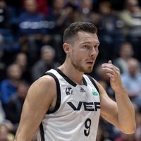 'VEF Rīga' basketbolisti Bareas rekorda vakarā uzvar 'Liepāju'